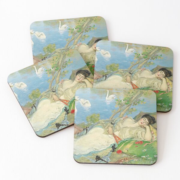 Item preview, Endormies - Rupert Bunny designed and sold by brushandframes.