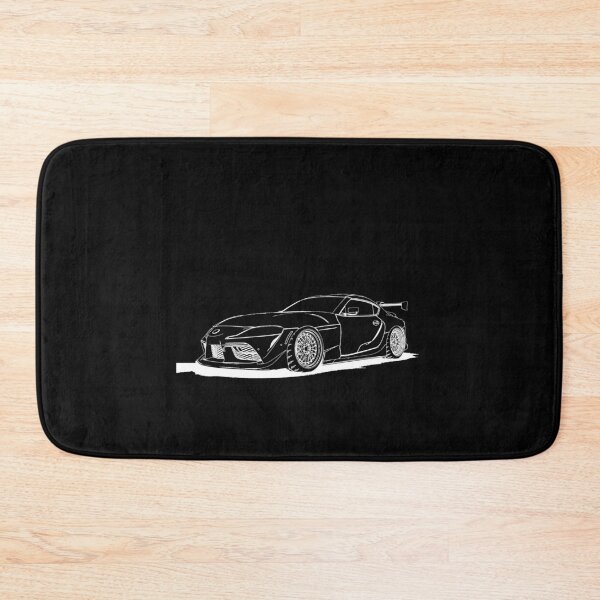 Item preview, Supra JDM Wireframe Front Black Drawing designed and sold by Auto-Prints.
