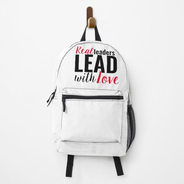 Item preview, Real Leaders Lead With Love designed and sold by mewsis.