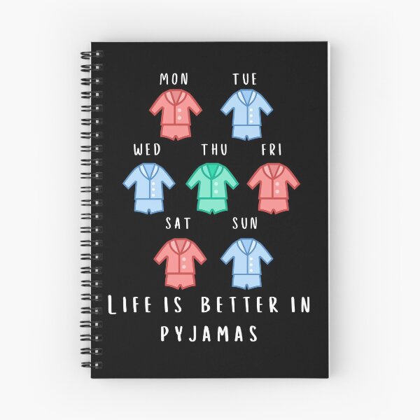 Item preview, Life Is Better In Pyjamas designed and sold by EscapismDesigns.