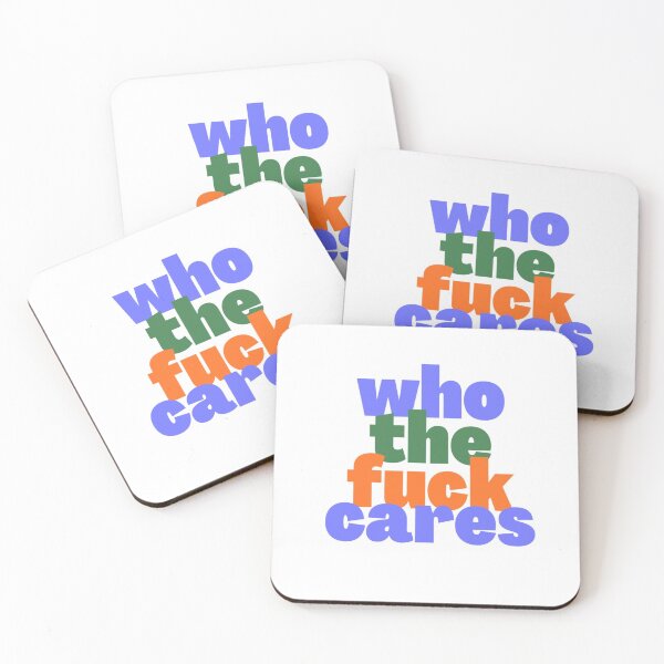 Item preview, who cares? designed and sold by bebsn.