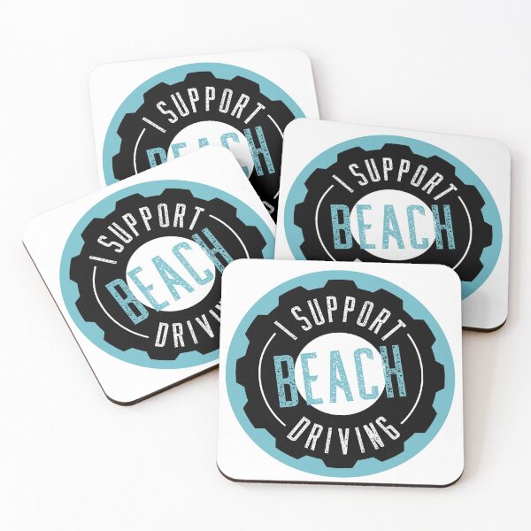 Item preview, I support beach driving  designed and sold by Heather  Hinson.