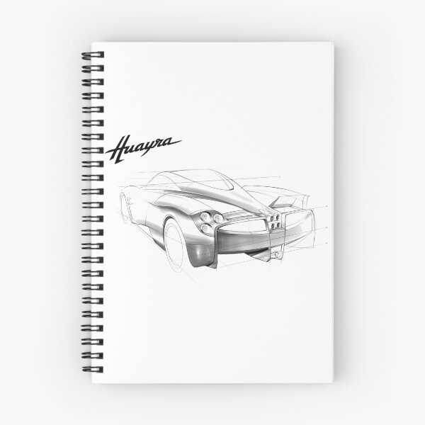 Item preview, Pagani Huayra Sketch designed and sold by Auto-Prints.