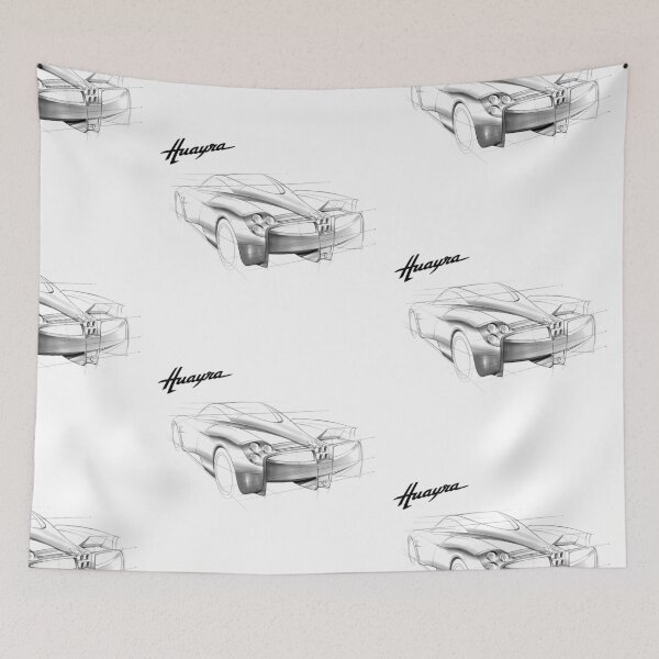 Item preview, Pagani Huayra Sketch designed and sold by Auto-Prints.