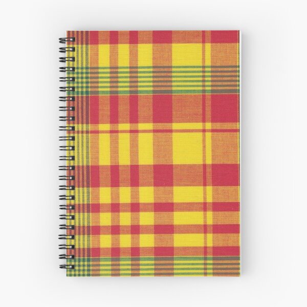 Item preview, Madras yellow orange red designed and sold by UrbanLuvColor.