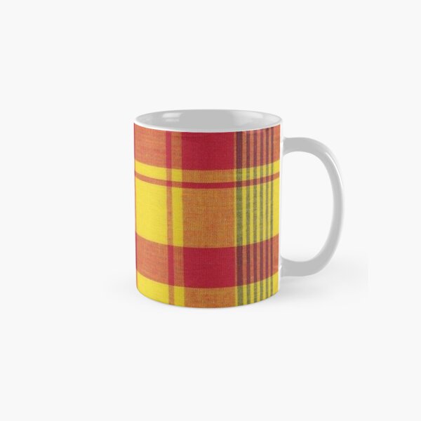 Item preview, Madras yellow orange red designed and sold by UrbanLuvColor.