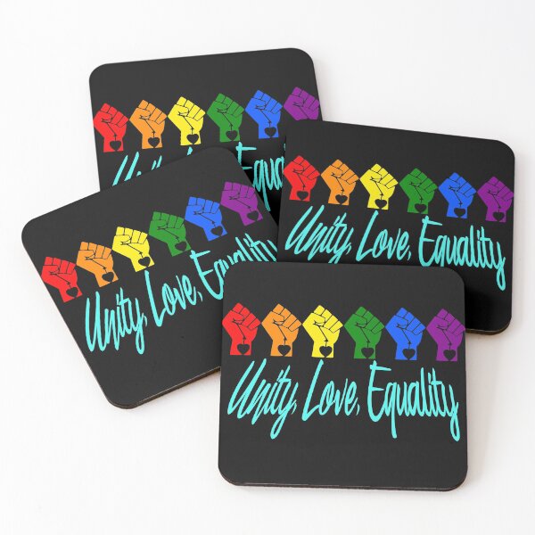 Item preview, Unity, Love, Equality designed and sold by pickledcorgi.