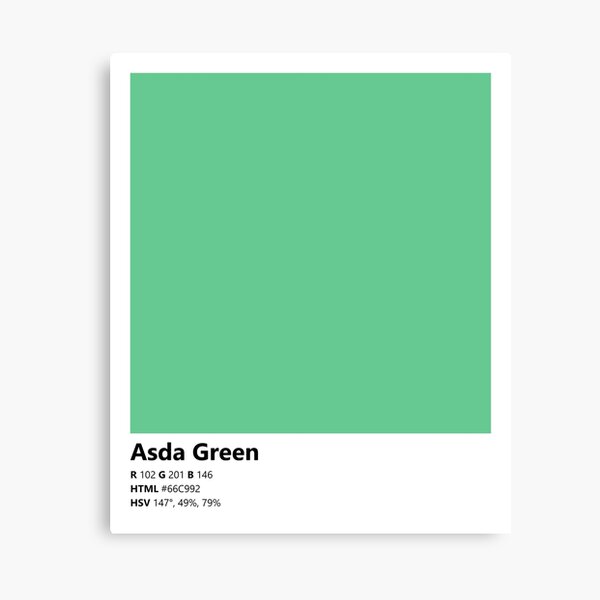 Asda Canvas Prints Redbubble