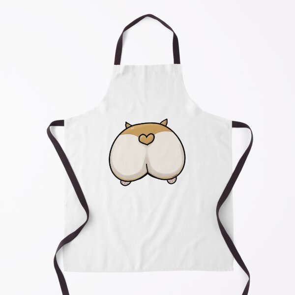 Item preview, Cute Heart Corgi Butt Bum designed and sold by TunafishArt.