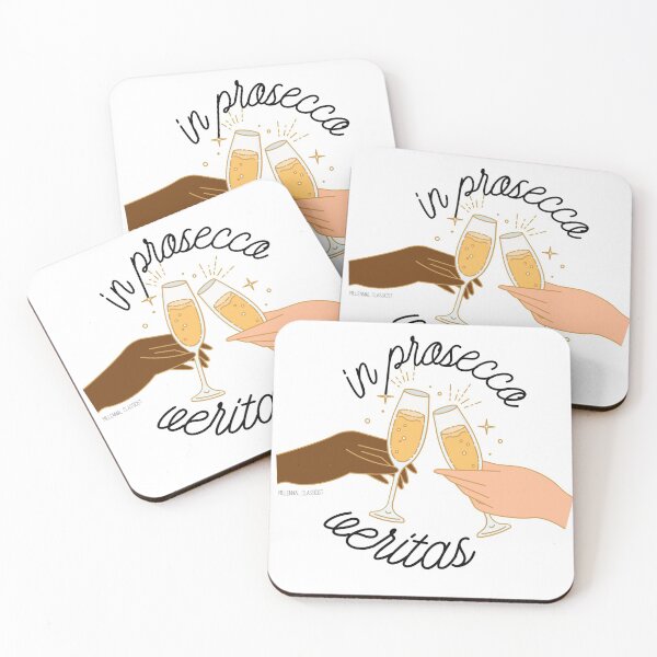 Item preview,  In Prosecco veritas: In Prosecco, truth designed and sold by MariaHaley.