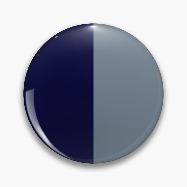 Item preview, Navy Blue And Slate Gray Half And Half designed and sold by rewstudio.