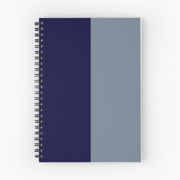 Item preview, Navy Blue And Slate Gray Half And Half designed and sold by rewstudio.