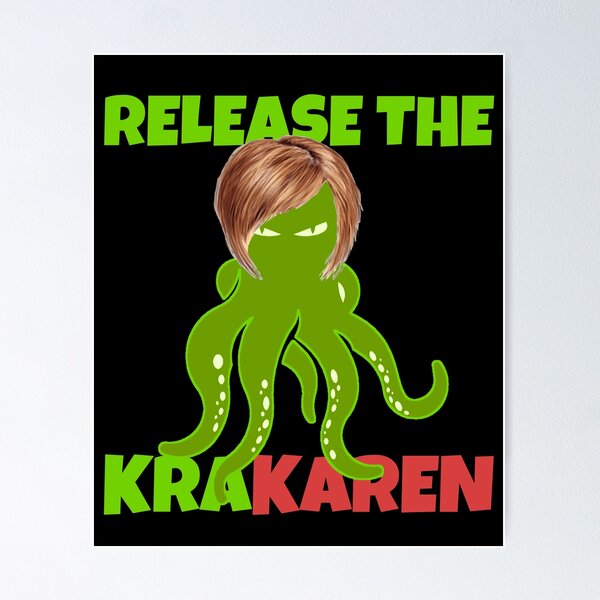 Item preview, Release The Krakaren Funny Karen Octopus designed and sold by CharJens.
