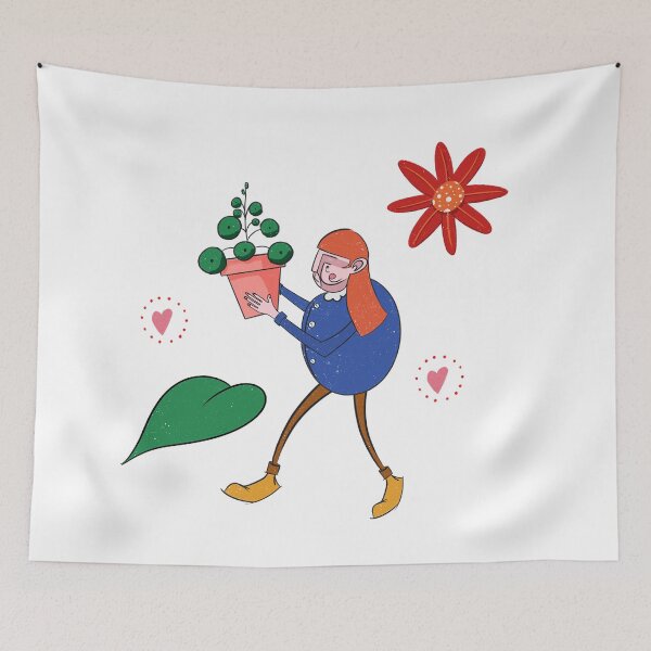 Item preview, The Plant Lady designed and sold by TheMoonRecluse.