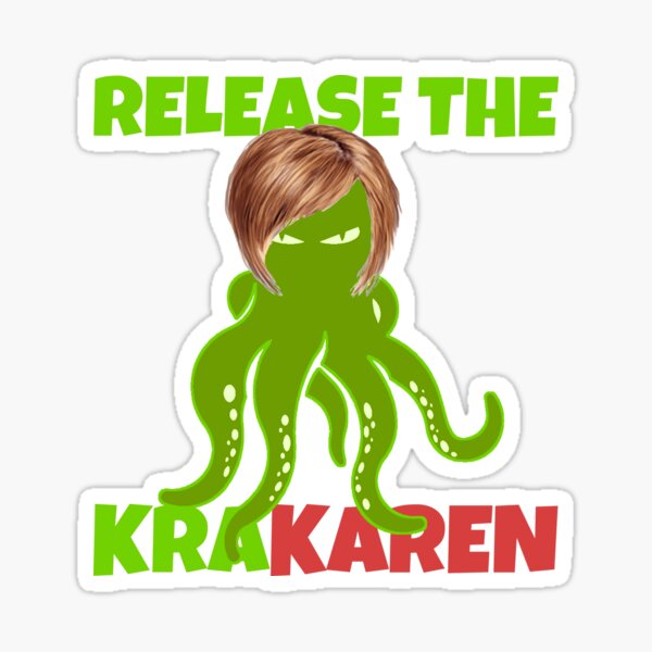 Item preview, Release The Krakaren Funny Karen Octopus designed and sold by CharJens.