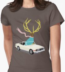 The Stag Women's Fitted T-Shirt