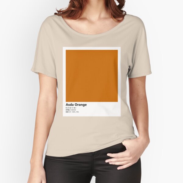 orange t shirt asda
