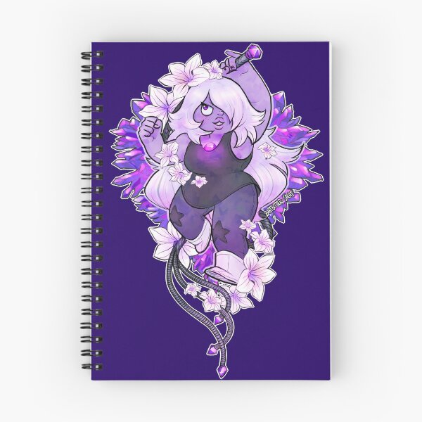 Artikelvorschau, Amethyst Flower Design entworfen und verkauft von ZartbitterSalat.