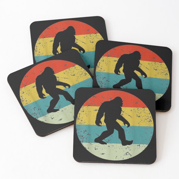 Item preview, Bigfoot Silhouette Vintage Retro Funny Sasquatch Lovers Gift designed and sold by SEANPARKERAU.