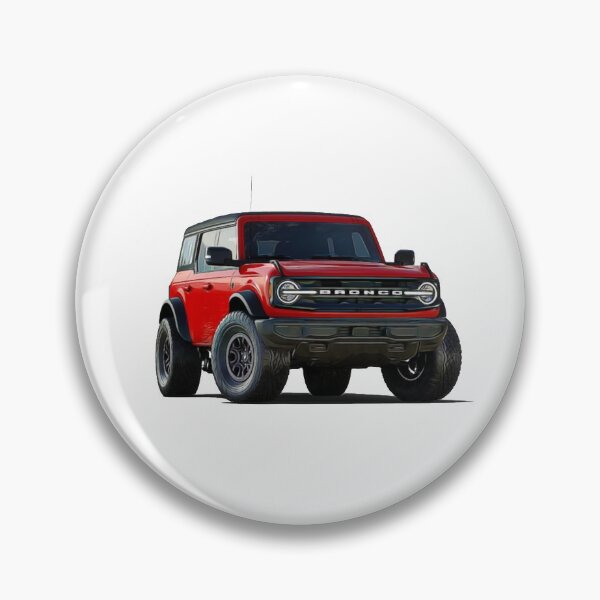 Item preview, New Bronco Truck Cartoon designed and sold by Auto-Prints.