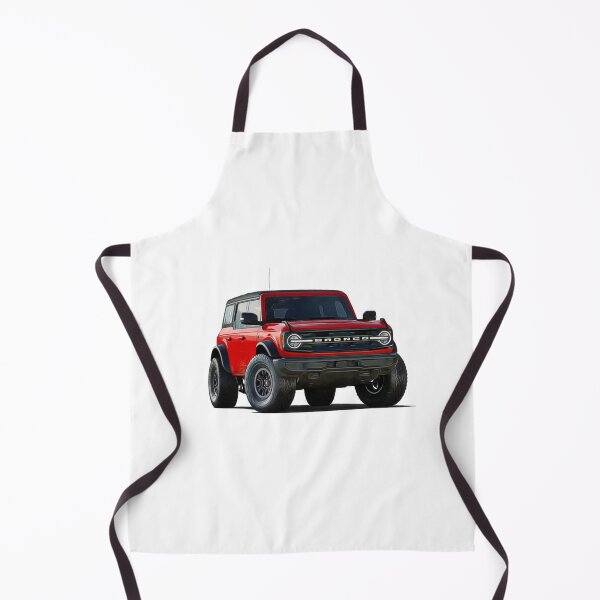 Item preview, New Bronco Truck Cartoon designed and sold by Auto-Prints.