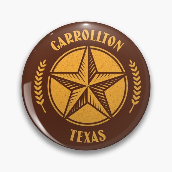 Item preview, Carrollton Texas Badge designed and sold by Taumaturgo.
