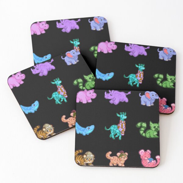 Item preview, Rainbow Mixed Zoo Animals Variety Pack designed and sold by everything4eva.