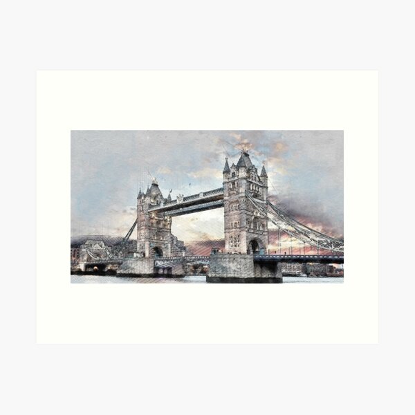 Item preview, Tower Bridge designed and sold by mrthink.