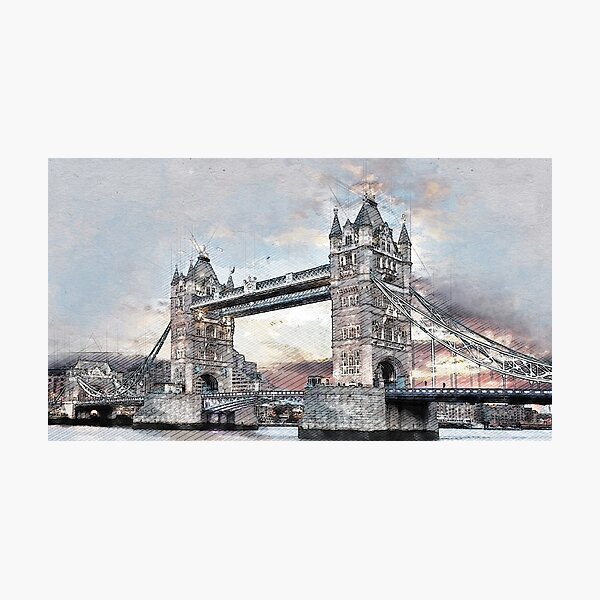 Item preview, Tower Bridge designed and sold by mrthink.