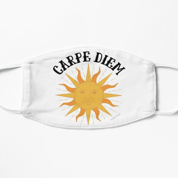 Carpe Diem Flat Mask
