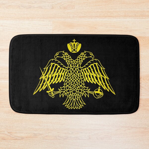 Item preview, Christian Orthodox Double Headed Eagle Emblem designed and sold by Happy Puppy Print On Demand.
