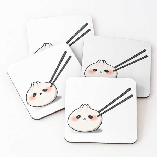 Item preview, Cute Bao Dumpling Chopsticks Bun designed and sold by TunafishArt.