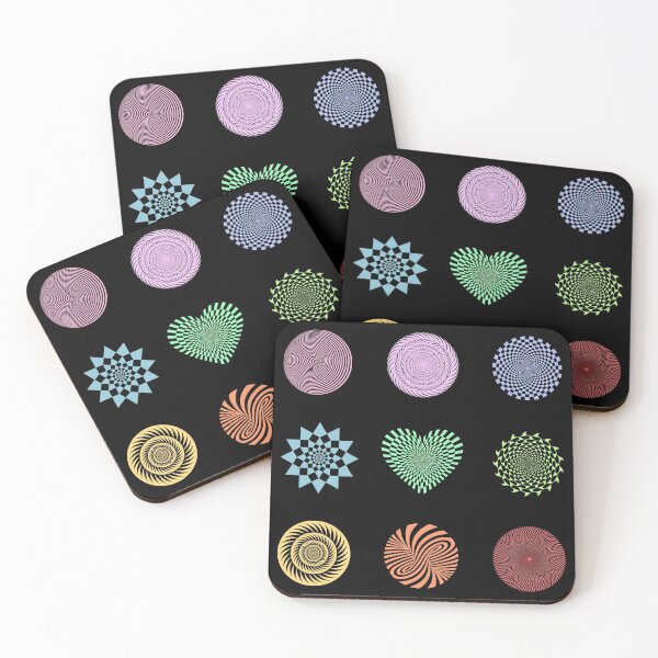Item preview, Rainbow Optical Illusions Pack designed and sold by everything4eva.