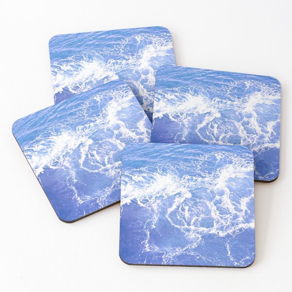 Item preview, Sky Blue Ocean Waves, Deep Blue Ocean designed and sold by naturecdesigns.