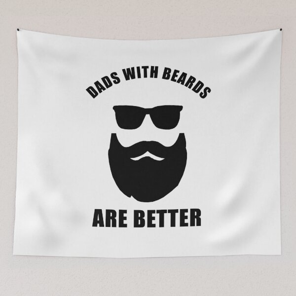 Item preview, Dads With Beards Funny Cool Dad Quote Badass Humor designed and sold by sillyquestions.