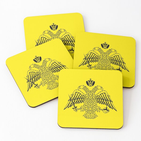 Item preview, Christian Orthodox Double Headed Eagle Emblem designed and sold by Happy Puppy Print On Demand.