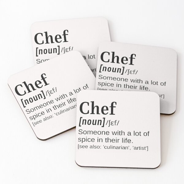 Aperçu de l'œuvre Chef Funny Definition Spice dans leur vie cadeau pour les gourmets et ceux qui cuisinent créée et vendue par DefinitionX.