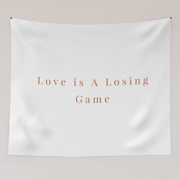Item preview, Love Is a Losing Game designed and sold by Mycxh.