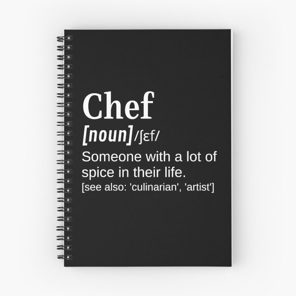 Item preview, Chef Funny Definition Spice in their Life for Cooks, Kitchen Staff and BBQ Watchers designed and sold by DefinitionX.