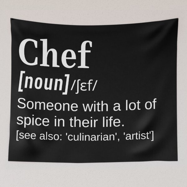 Item preview, Chef Funny Definition Spice in their Life for Cooks, Kitchen Staff and BBQ Watchers designed and sold by DefinitionX.
