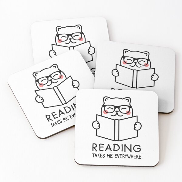 Item preview, Reading Takes Me Everywhere designed and sold by TashaVector.