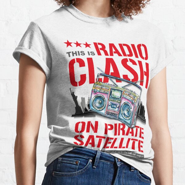 Radio Clash - The Clash Camiseta clásica