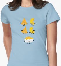 Charakter Fusion - Mac N Käse Tailliertes T-Shirt
