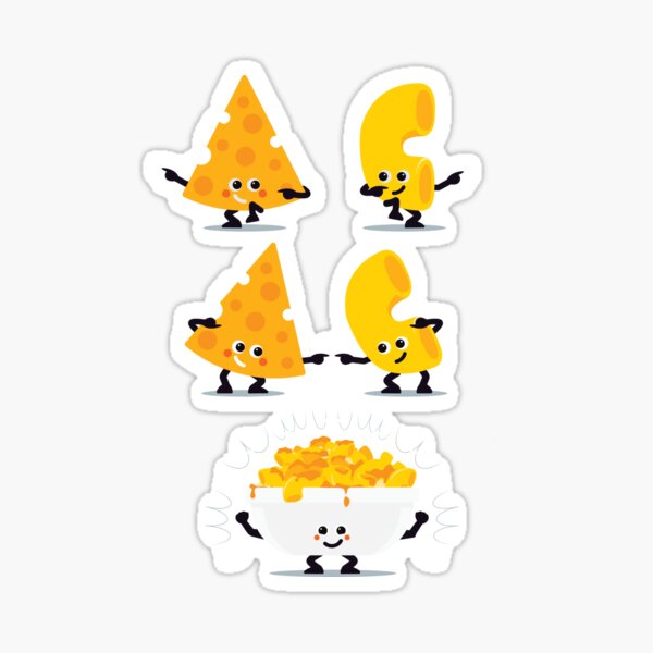 Character Fusion - Mac N Cheese Sticker