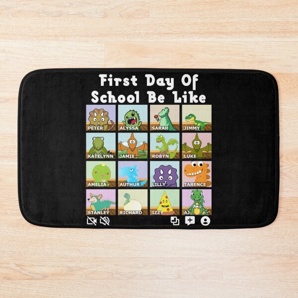 Item preview, Virtual Classroom - First Day Of School Be Like designed and sold by jtechlimitless.