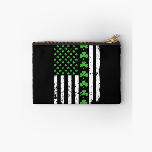 Item preview, Vintage American USA Flag, Shamrock Green Clover Boy Girl Gift designed and sold by davidruddca.