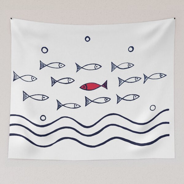 Item preview, Swim upstream designed and sold by xavoblues.
