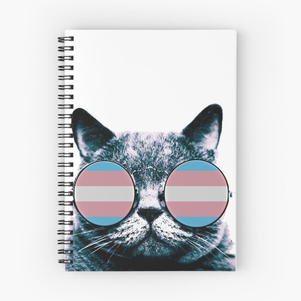 Item preview, Transgender Cat with Sunglasses designed and sold by Flowchart.