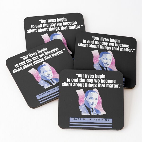 Aperçu de l'œuvre Citations de Martin Luther King Jr créée et vendue par Magical  Designs.