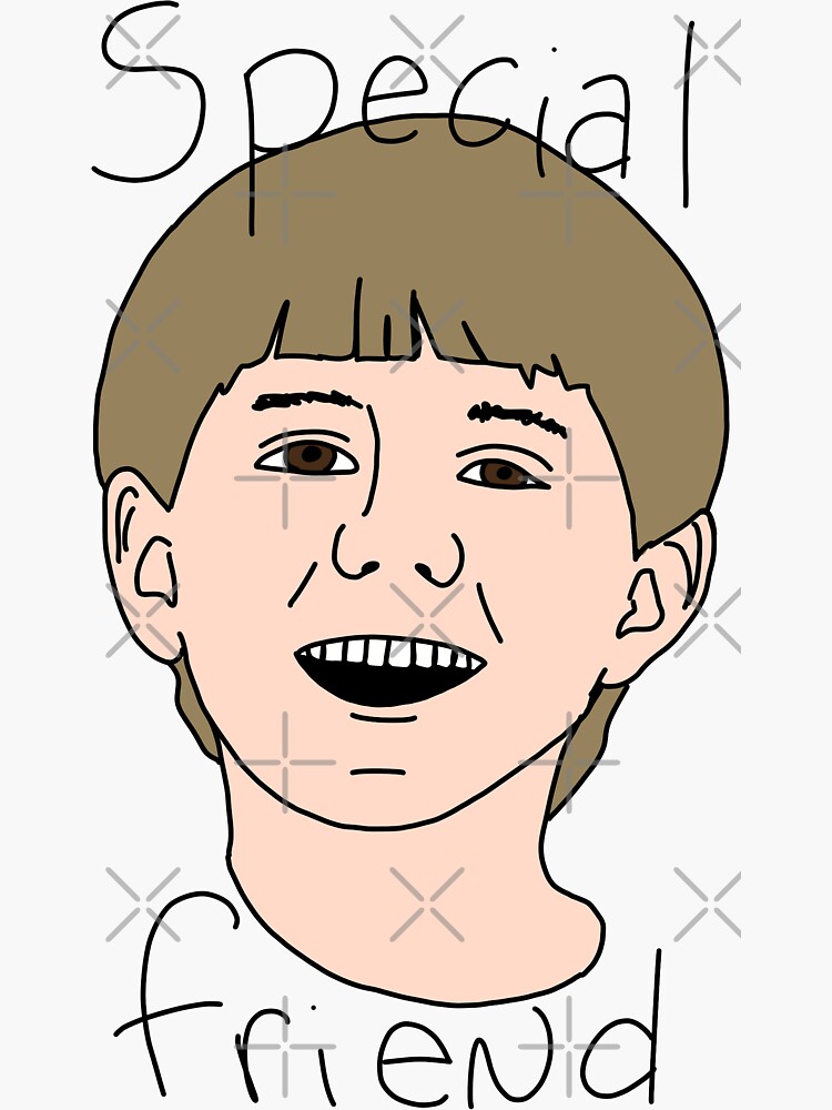 "Kazoo kid special friend" Sticker by Cheerhio Redbubble